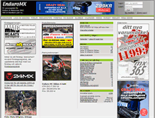 Tablet Screenshot of enduromx.com